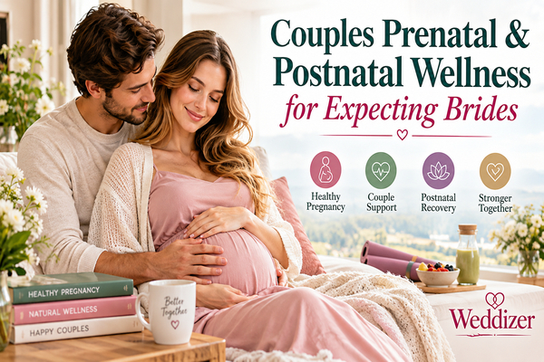Couples Prenatal & Postnatal Wellness for Expecting Brides: A Complete Guide to Healthy Wedding-to-Parenthood Planning