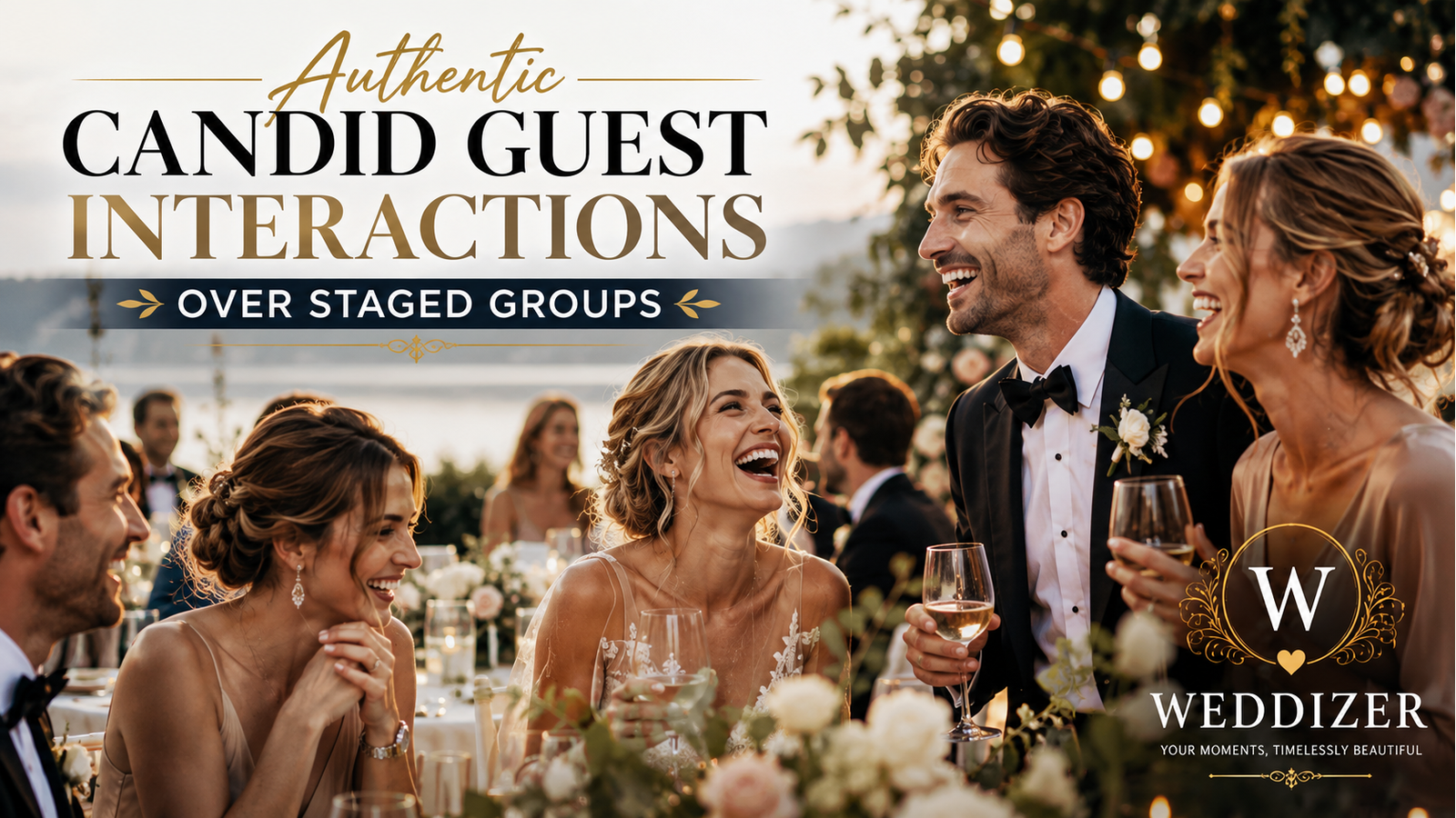 Authentic Candid Guest Interactions Over Staged Groups: The Secret to Timeless Wedding Photography