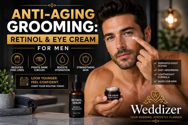 Anti-Aging Grooming for Men: Retinol & Eye Cream for a Younger, Fresher Look