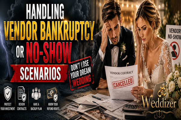 Handling Vendor Bankruptcy or No-Show Scenarios: How to Protect Your Wedding Day