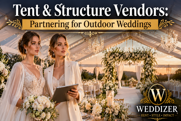 Tent & Structure Vendors: Partnering for Outdoor Weddings