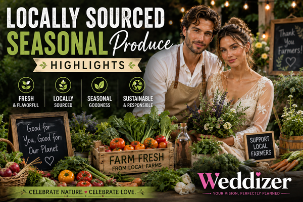 Locally Sourced Seasonal Produce Highlights: Fresh, Flavorful & Perfect for Modern Weddings