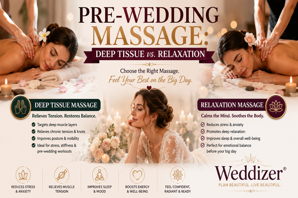 Pre-Wedding Massage: Deep Tissue vs. Relaxation — Which Is Best for Brides?
