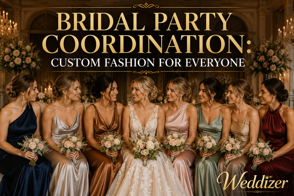 Bridal Party Coordination: Custom Fashion for Everyone