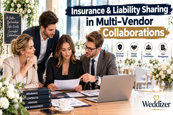 Insurance & Liability Sharing in Multi-Vendor Collaborations: A Complete Wedding Industry Guide