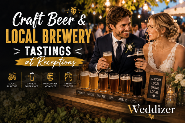 Craft Beer & Local Brewery Tastings at Receptions: A Fresh Trend for Modern Weddings