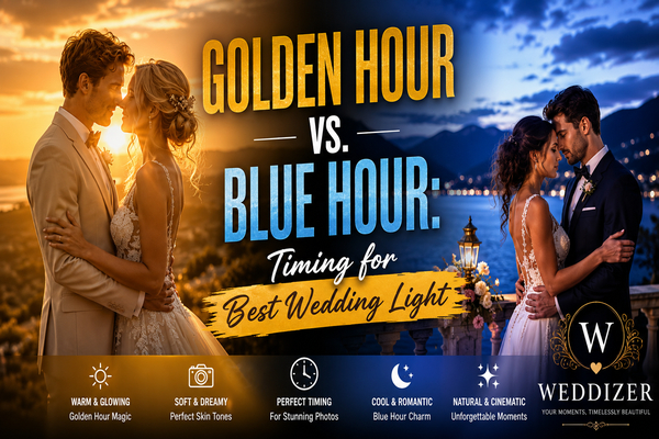Golden Hour vs. Blue Hour: Timing for Best Wedding Light