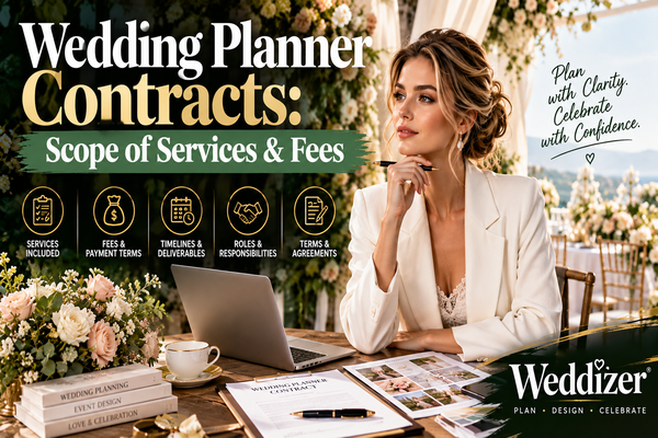 Wedding Planner Contracts: Scope of Services & Fees Every Couple Should Understand