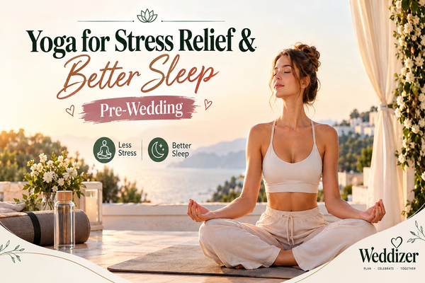 Yoga for Stress Relief & Better Sleep Pre-Wedding: A Complete Bridal Wellness Guide