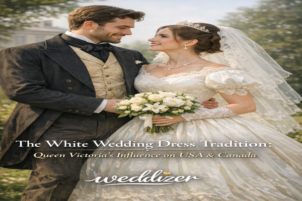 The White Wedding Dress Tradition: Queen Victoria's Influence on USA & Canada