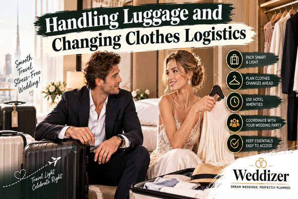 Handling Luggage and Changing Clothes Logistics: A Stress-Free Guide for Wedding Travel