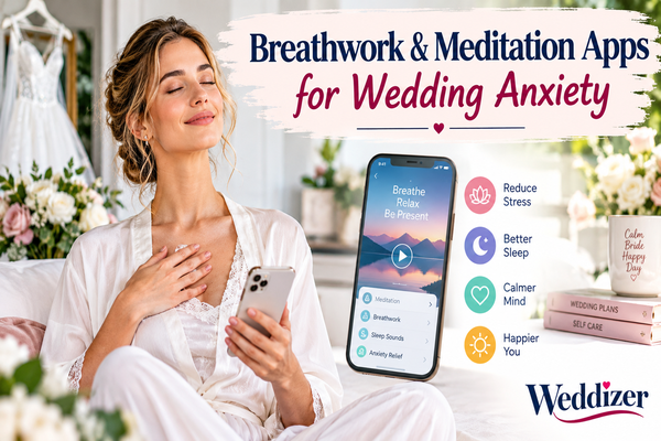 Breathwork & Meditation Apps for Wedding Anxiety: A Calmer Way to Prepare for Your Big Day