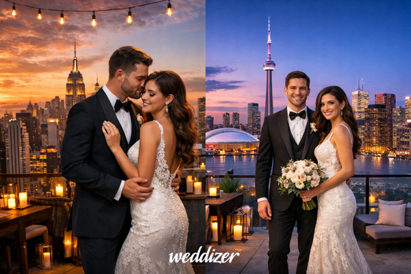 Urban Loft & Rooftop Wedding Venues: New York City vs. Toronto Skyline – A Complete Comparison Guide