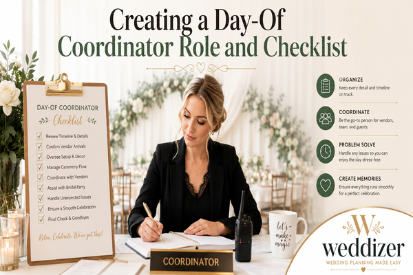 Creating a Day-Of Coordinator Role and Checklist: The Secret to a Stress-Free Wedding Day