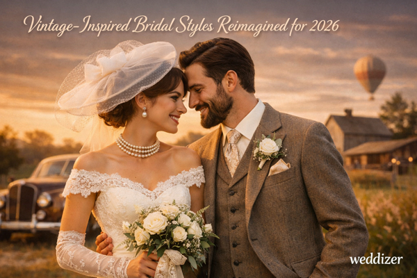 Vintage-Inspired Bridal Styles Reimagined for 2026: Timeless Elegance Meets Modern Romance