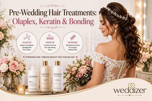 Pre-Wedding Hair Treatments: Olaplex, Keratin & Bonding for Flawless Bridal Hair
