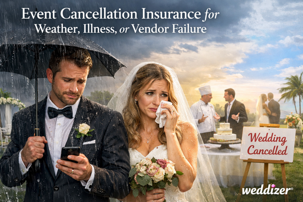 Event Cancellation Insurance: Protect Your Wedding from Weather, Illness, or Vendor Failure