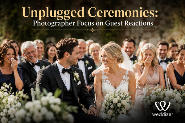 Unplugged Ceremonies: Why Photographers Focus on Guest Reactions for Emotional Wedding Memories