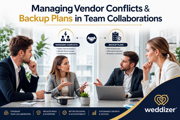 Managing Vendor Conflicts & Backup Plans in Team Collaborations: Smart Strategies for Seamless Wedding and Event Success