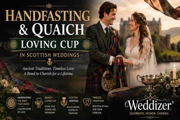 Handfasting & Quaich Loving Cup in Scottish Weddings: Meaning, History & Modern Ideas