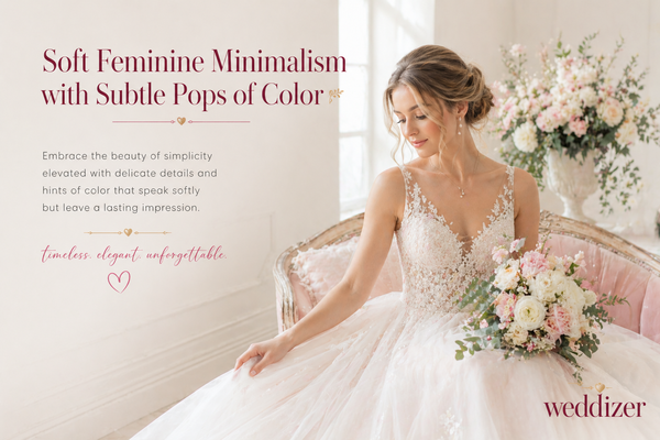 Soft Feminine Minimalism with Subtle Pops of Color: The Ultimate Bridal & Lifestyle Trend Guide for 2026