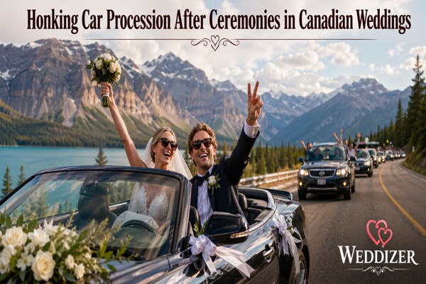 Honking Car Procession in Canadian Weddings: A Joyful Post-Ceremony Tradition Explained