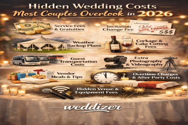 Hidden Wedding Costs Most Couples Overlook in 2026