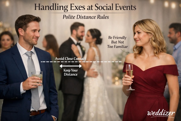 Handling Exes at Social Events: Polite Distance Rules