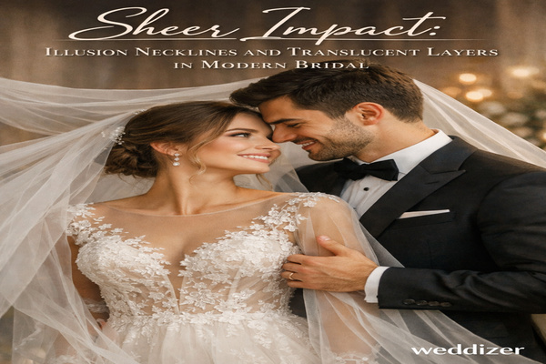 Sheer Impact: Illusion Necklines and Translucent Layers in Modern Bridal