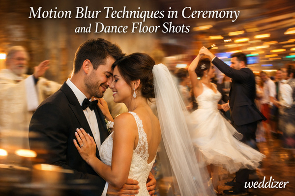 Motion Blur Techniques in Ceremony and Dance Floor Shots: Capture the Magic of Movement