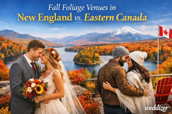 Fall Foliage Venues in New England vs. Eastern Canada: Best Autumn Wedding Destinations Compared