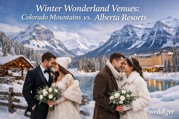 Winter Wonderland Venues: Colorado Mountains vs. Alberta Resorts for Dreamy Snow Weddings