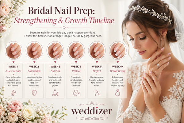 Bridal Nail Prep: Strengthening & Growth Timeline for Perfect Wedding Nails in 2026