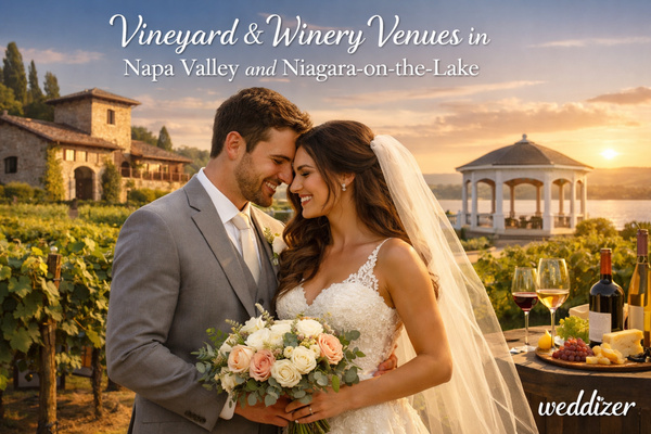 Vineyard & Winery Venues in Napa Valley and Niagara-on-the-Lake