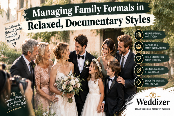 Managing Family Formals in Relaxed, Documentary Styles: A Modern Wedding Photography Guide