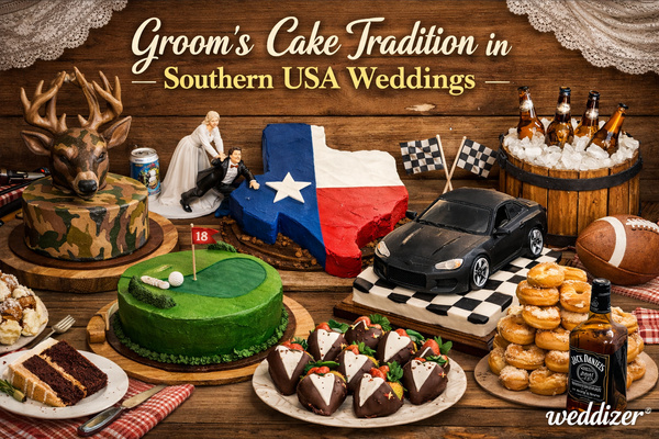 Groom’s Cake Tradition in Southern USA Weddings: History, Meaning & Modern Trends