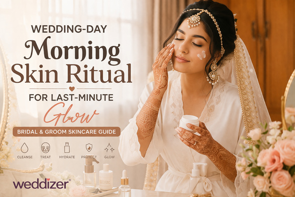 Wedding-Day Morning Skin Ritual for Last-Minute Glow: Bridal & Groom Skincare Guide