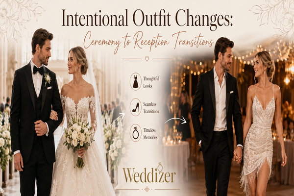 Intentional Outfit Changes: Ceremony to Reception Transitions – The Wedding Trend Redefining Bridal Style