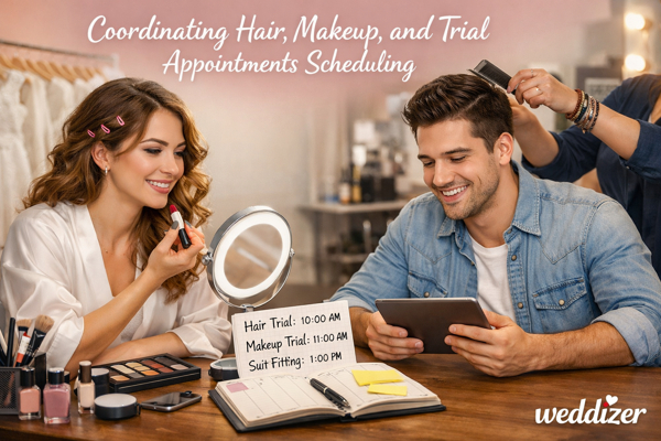 Coordinating Hair, Makeup, and Trial Appointments Scheduling: The Ultimate Bridal Beauty Timeline Guide