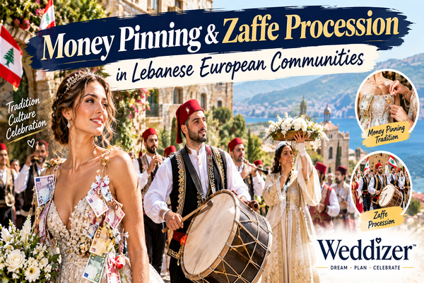 Money Pinning & Zaffe Procession in Lebanese European Communities: A Celebration of Heritage
