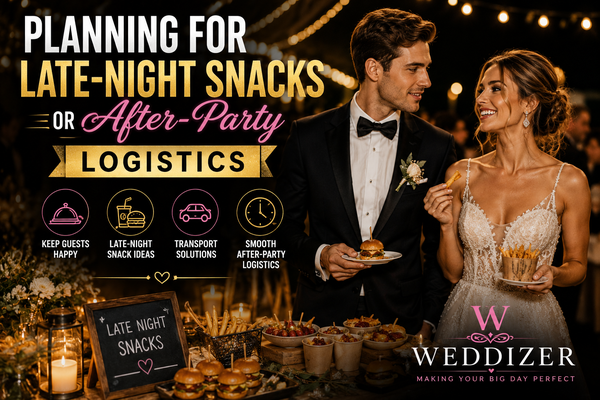 Planning for Late-Night Snacks or After-Party Logistics: The Complete Wedding Guide