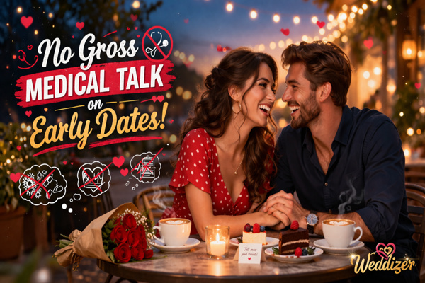 No Gross Medical Talk on Early Dates: Keep Conversations Flirty and Fun