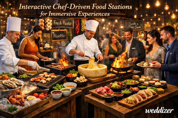 Interactive Chef-Driven Food Stations for Immersive Experiences: The Future of Culinary Engagement