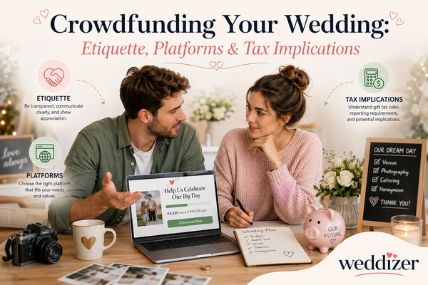 Crowdfunding Your Wedding: Etiquette, Platforms & Tax Implications