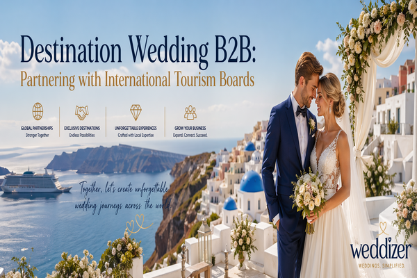 Destination Wedding B2B: How to Partner with International Tourism Boards for High-Value Wedding Business Growth