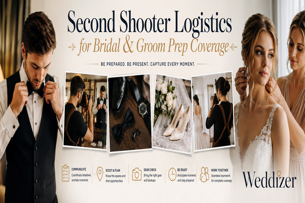 Second Shooter Logistics for Bridal & Groom Prep Coverage: The Ultimate Guide to Seamless Wedding Photography Coordination