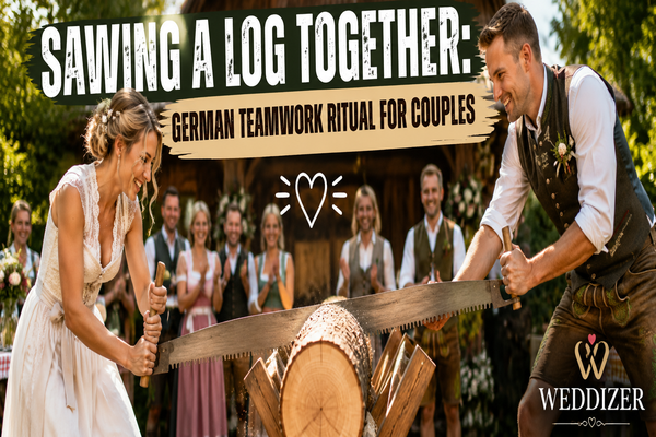 Sawing a Log Together: German Teamwork Ritual for Couples – Meaning, History & Modern Wedding Tradition
