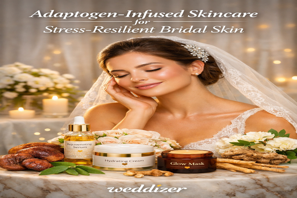Adaptogen-Infused Skincare for Stress-Resilient Bridal Skin