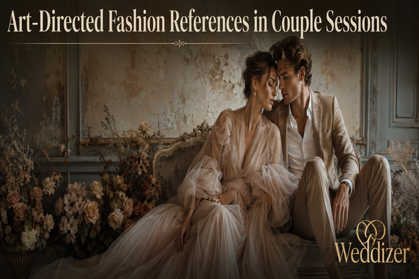 Art-Directed Fashion References in Couple Sessions: Elevating Modern Love Stories with Editorial Style