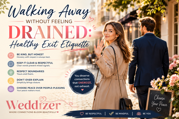 Walking Away Without Feeling Drained: Healthy Exit Etiquette – Protect Your Peace While Dating